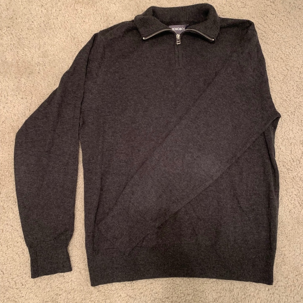 Bonobos Gray Sweater
